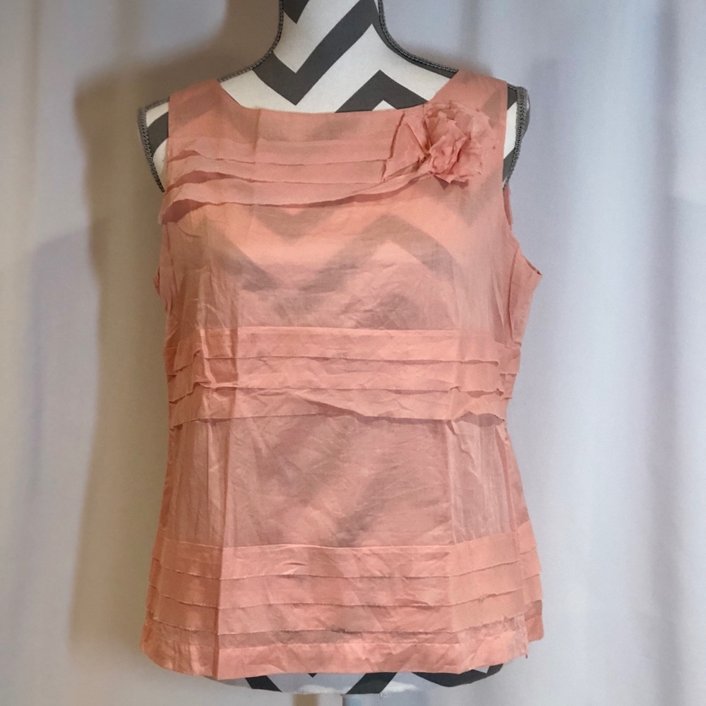 Talbots sleeveless top